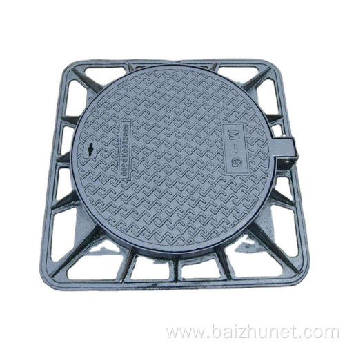 High-quality heavy nodular cast iron manhole cover